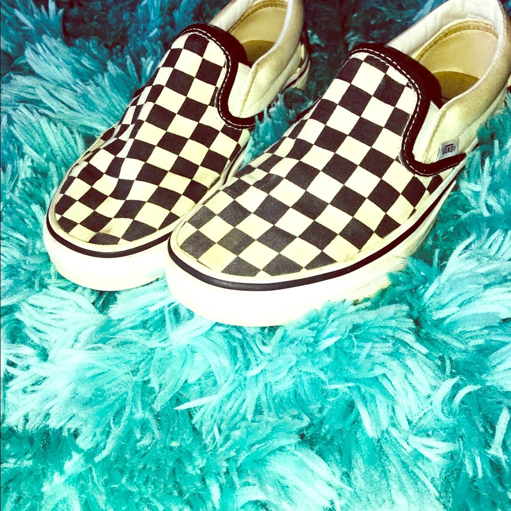 checker board vans
